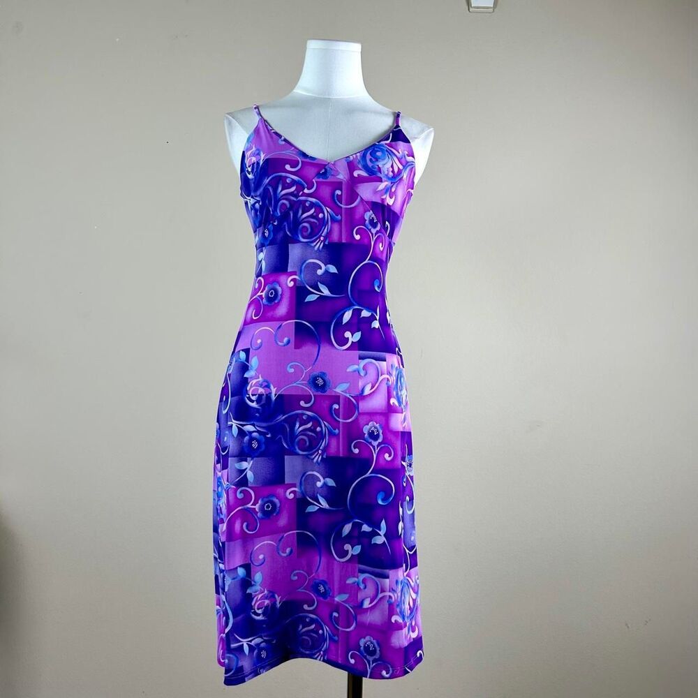 Oggi Collections Vintage Y2K Whimsy Patchwork Dress